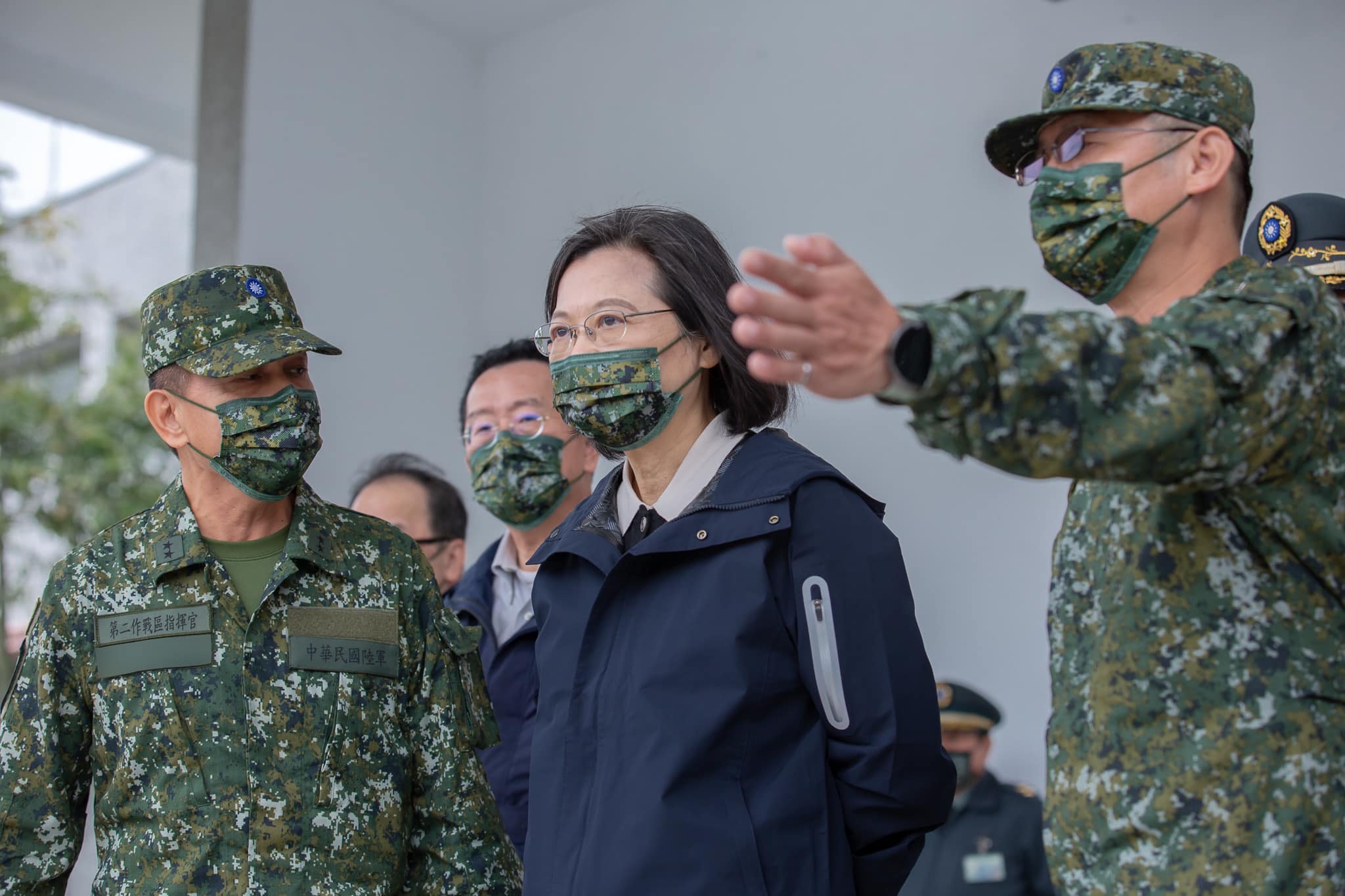 蔡英文召開國安高層會議　關切烏克蘭情勢嚴防台海變異