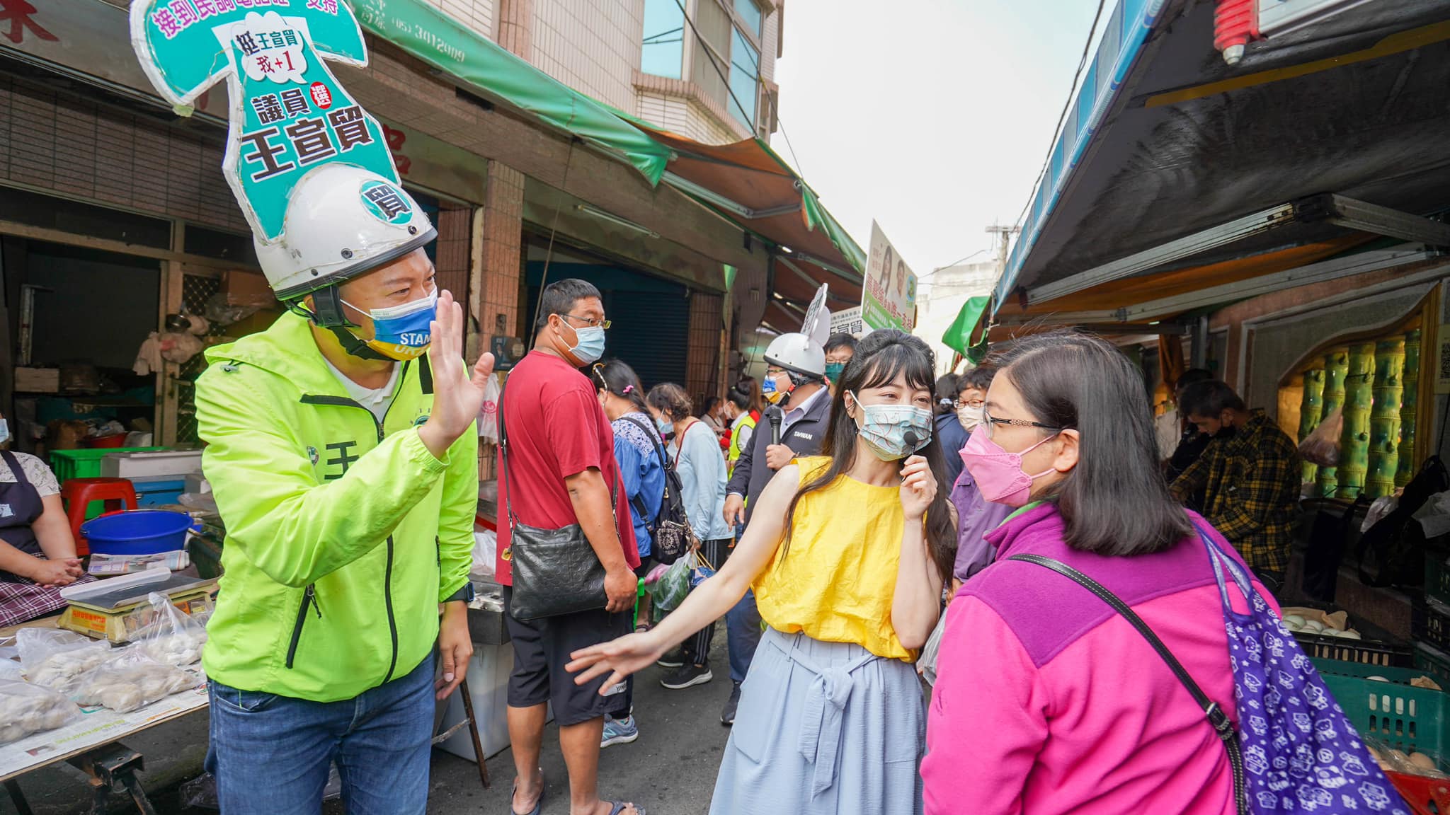 高嘉瑜台南助選一路高歌　蔡易餘：讓全場暴動的魅力真的猛